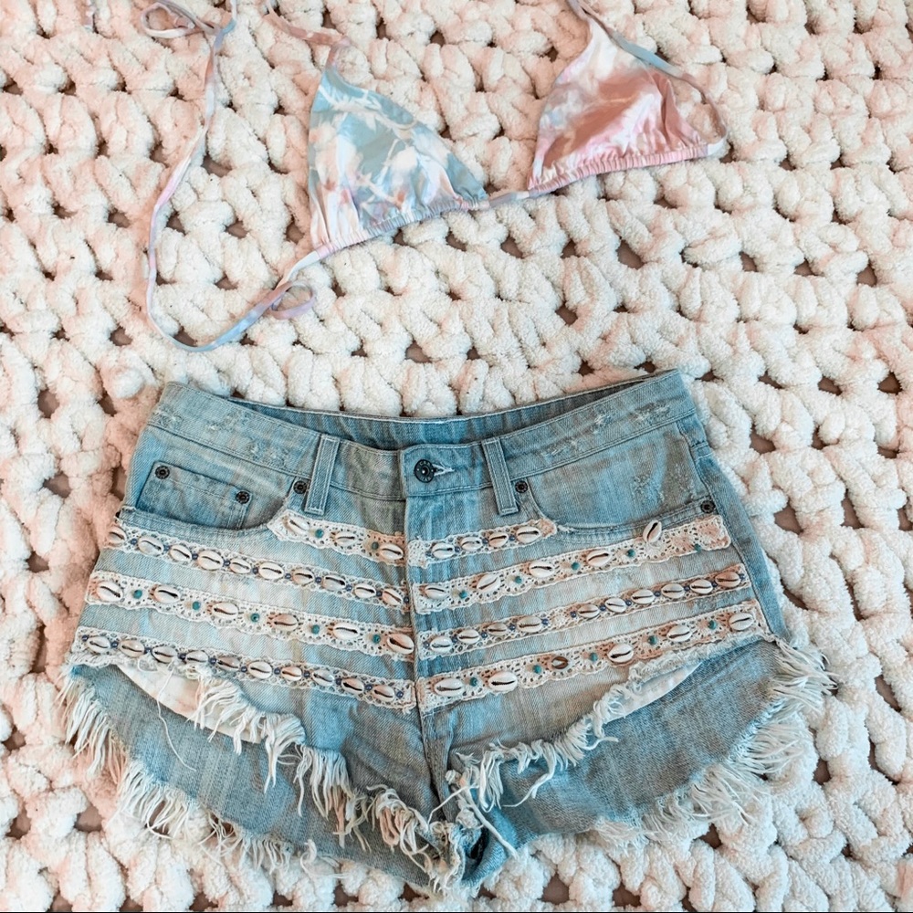 CARMAR OCEAN DENIM SHORTS